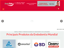 Tablet Screenshot of dentaltrinks.com.br